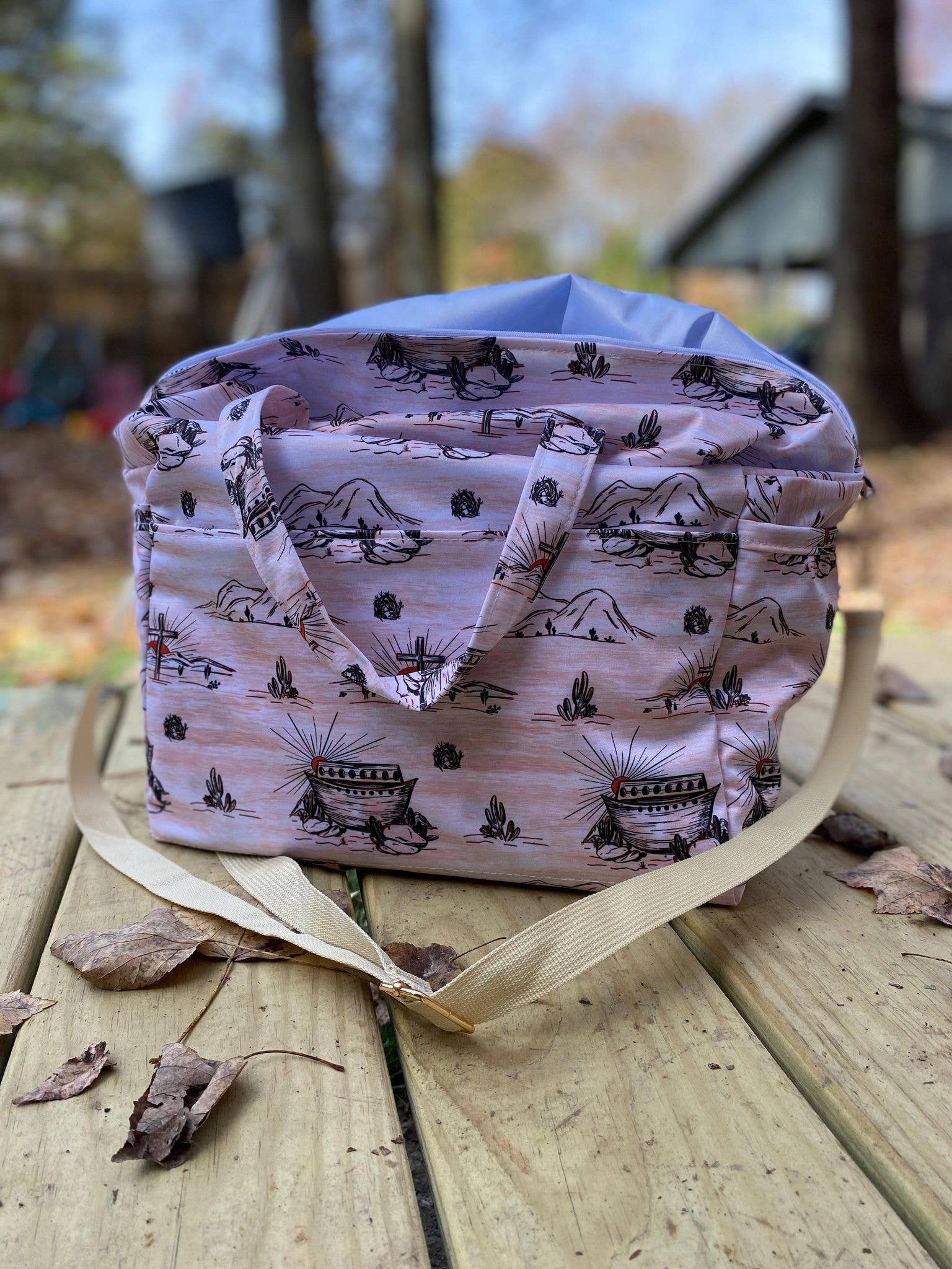 Suga Bums LLC - Wholesale Diaper Bag - Baby - Faith- The Everything Bag