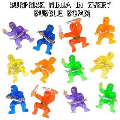 Two Sisters Spa - Wholesale Bath Bomb/Fizz - 1 Pack Ninja Bath Bombs for Kids with Toy Surprises1