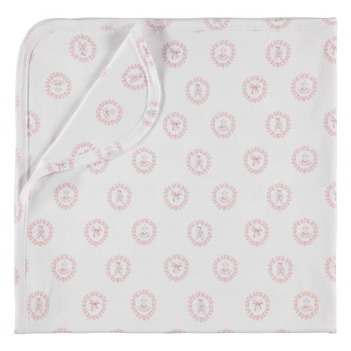 RECEIVING BLANKET - BALLERINA for wholesale by Pimalu