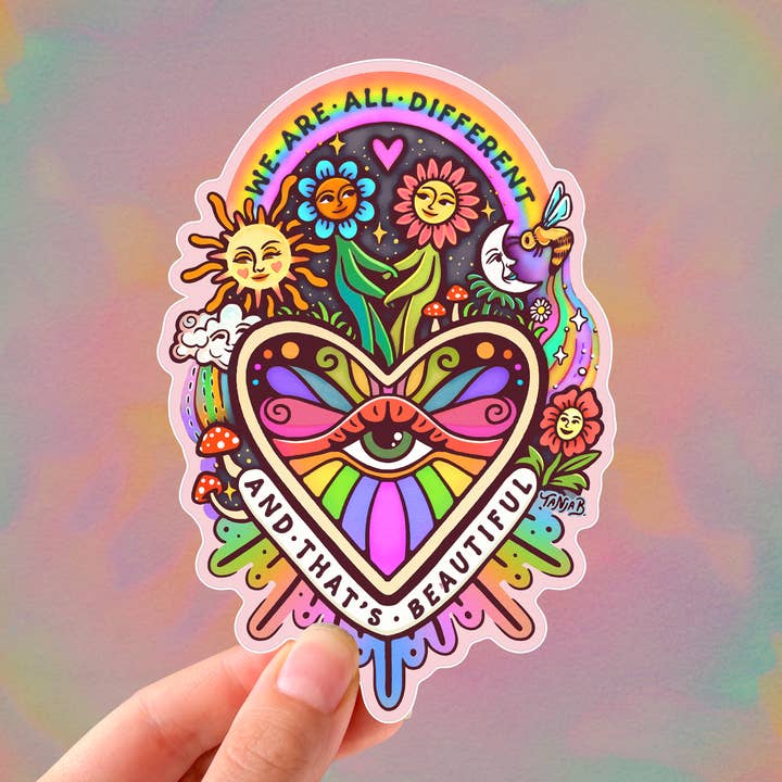 We are all Different - Sticker for wholesale by SeeknRevel