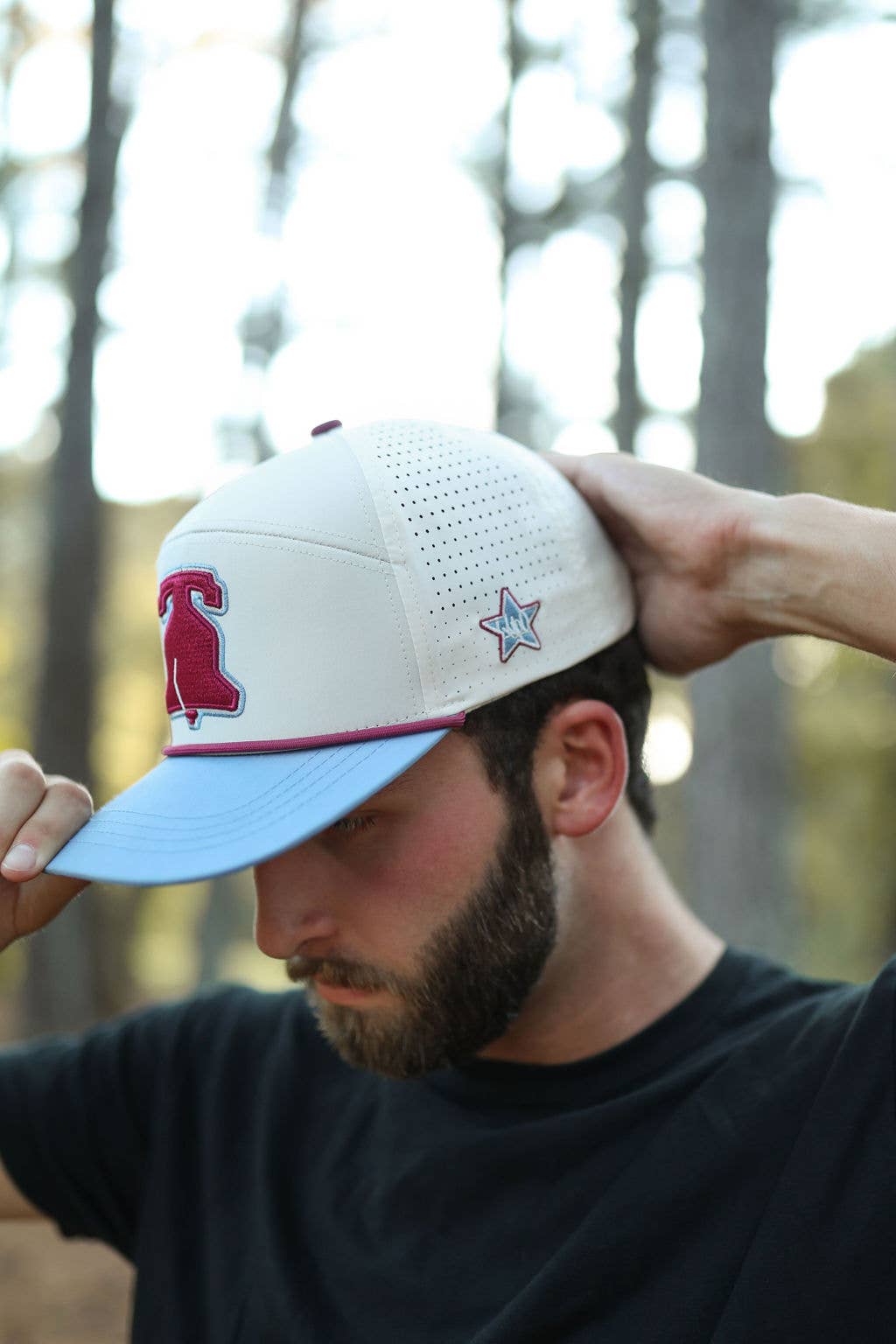 Rybo Shop – Großhandel Basecap – Herren – Philadelphia Baseball Retro Blau Snapback Kappe Philly6