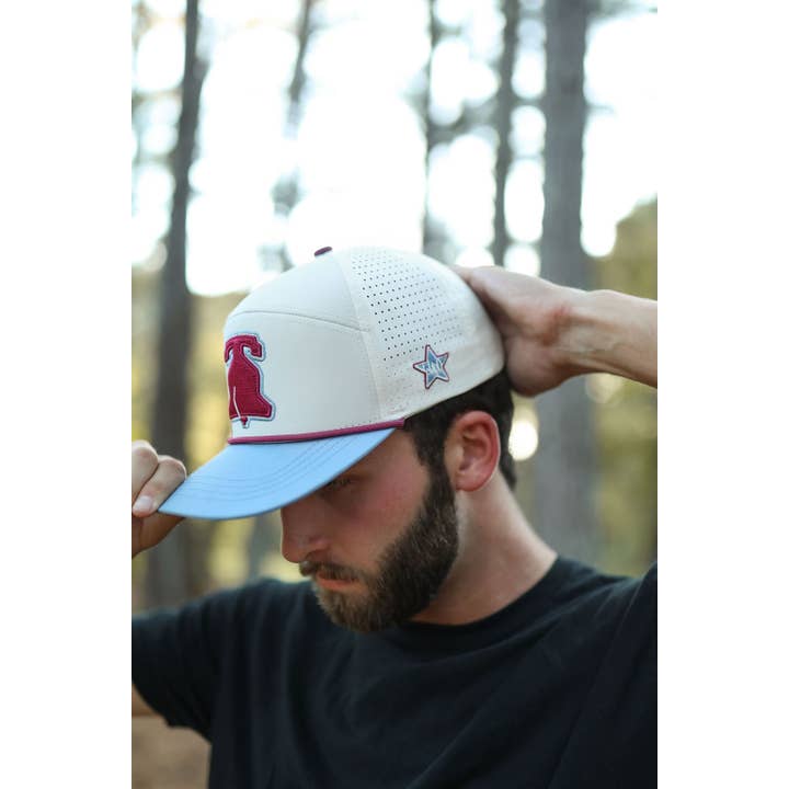 Rybo Shop – Großhandel Basecap – Herren – Philadelphia Baseball Retro Blau Snapback Kappe Philly6