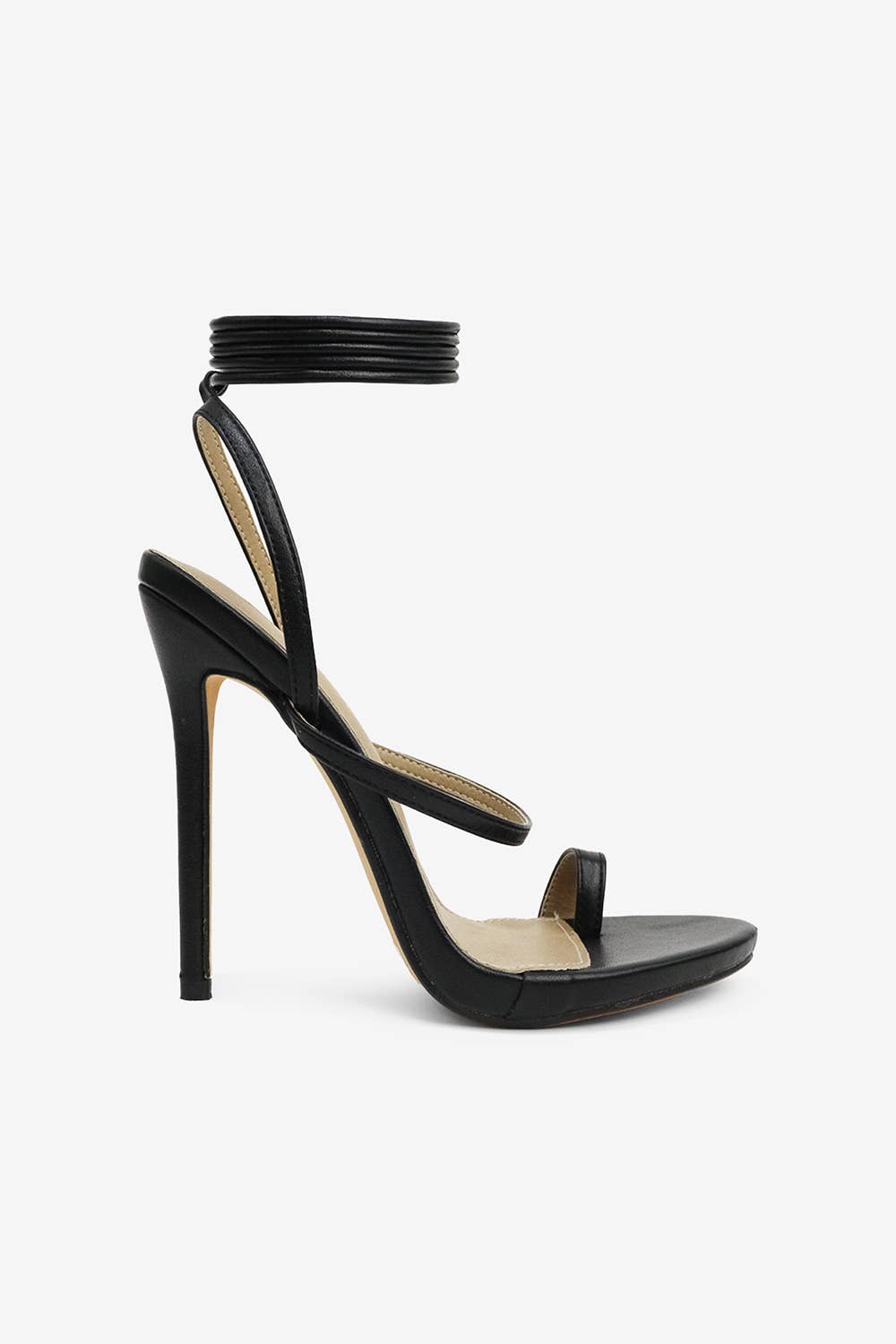 Lemonade Shoes - Vendita all'ingrosso Tacchi alti - Donna - SCAPE - Sandali con Tacco Alto da Donna in Nero e Nudo0