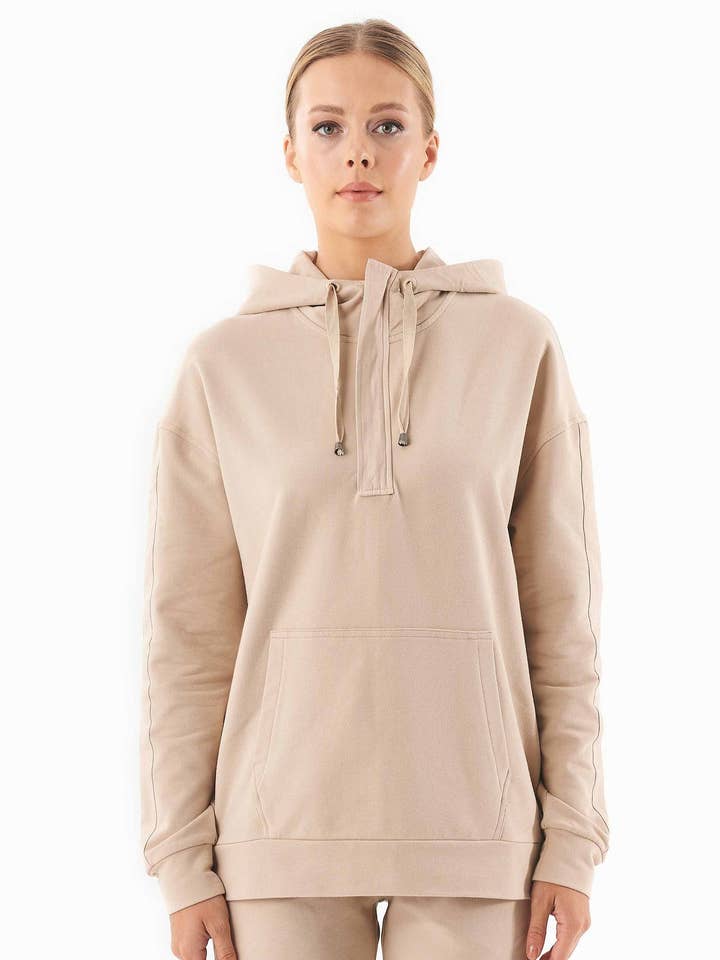 Sweathoodie aus Bio-Baumwolle for wholesale by ORGANICATION