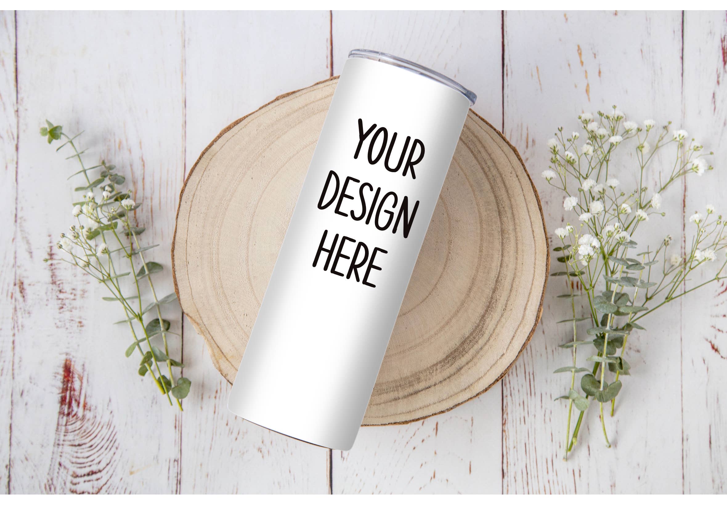 Emma K Designs - Wholesale Insulated Mug/Tumbler - Custom Design/Logo 20oz Skinny Tumbler
