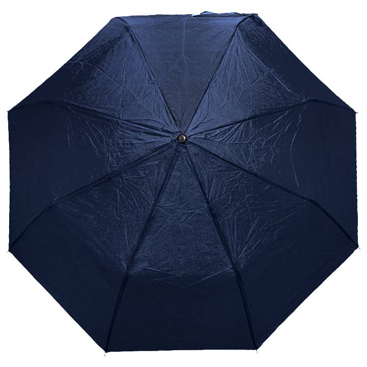 SURTIDO Paraguas compacto manual sólido de 8 paneles y 3 pliegues de venta al por mayor en Faire8