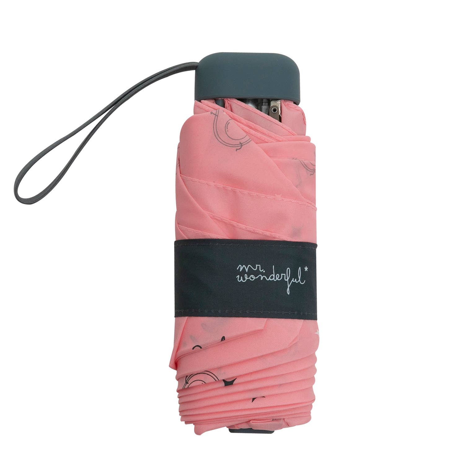 Mkr International - Wholesale Umbrella - Women's - Manual Mini Umbrella with Phrases & Bag | Mr.Wonderful5