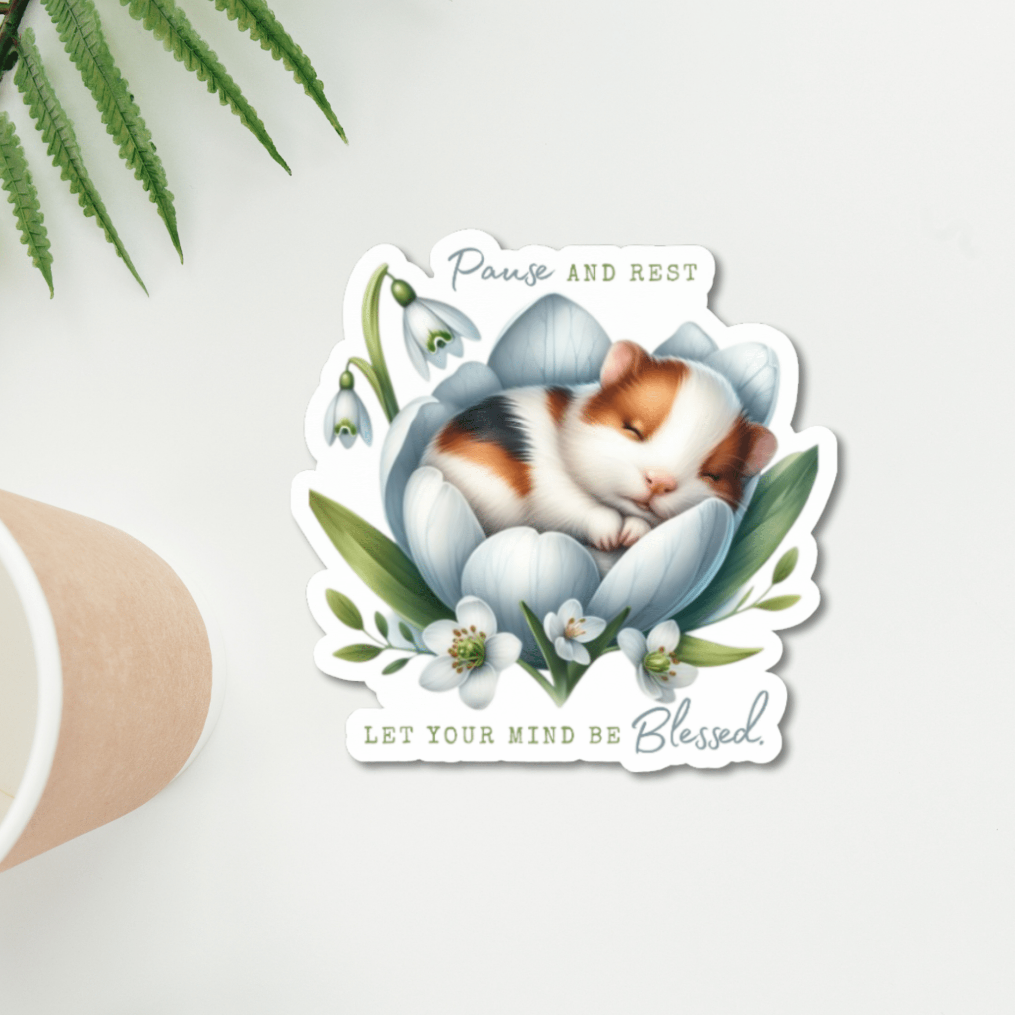 Stormy Vision - Wholesale Sticker - Pause and Rest Sticker | Mental Health Inspired Decals2