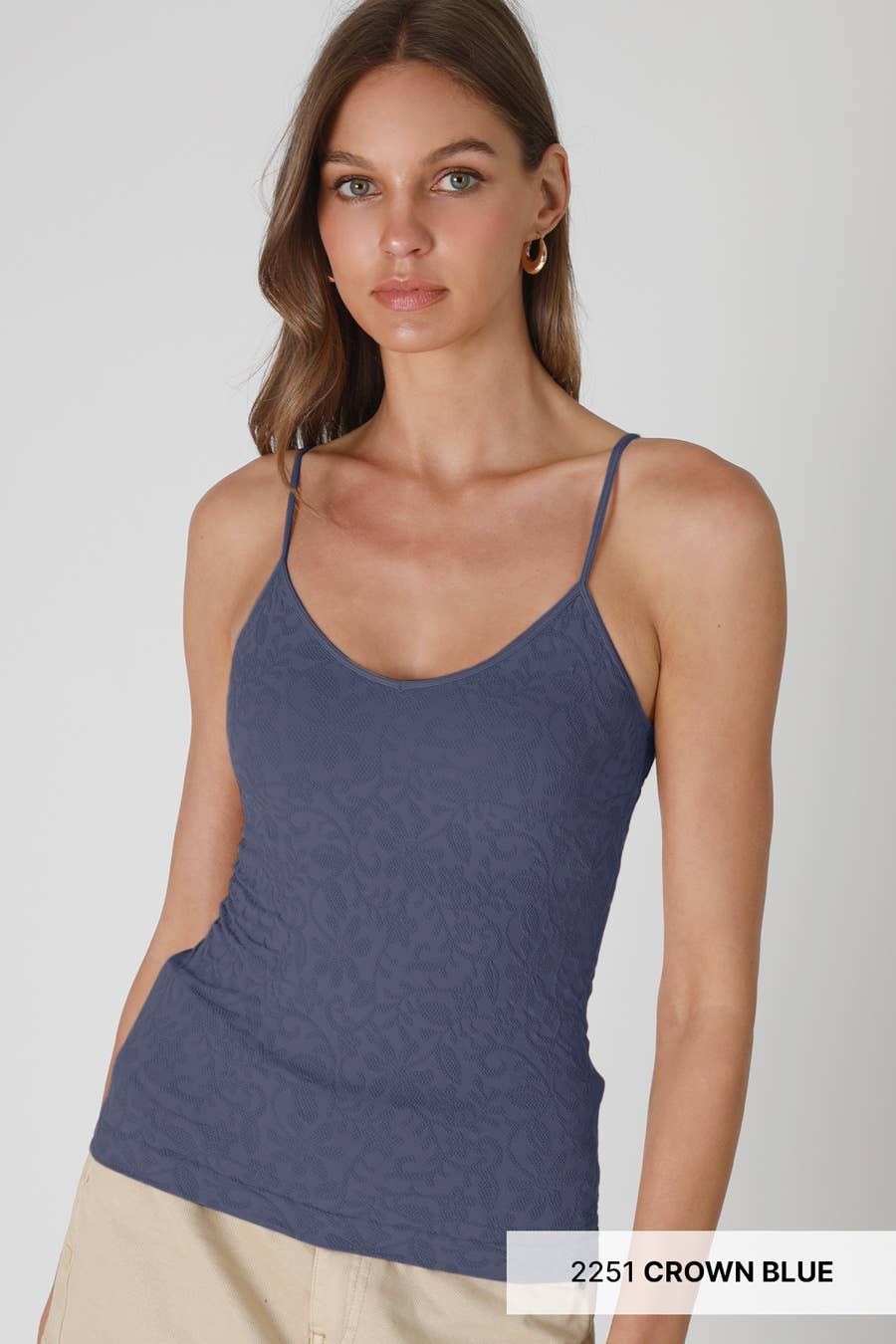 NIKIBIKI - Wholesale Camisole - Women's - NS8475 - Lace Textured Cami7