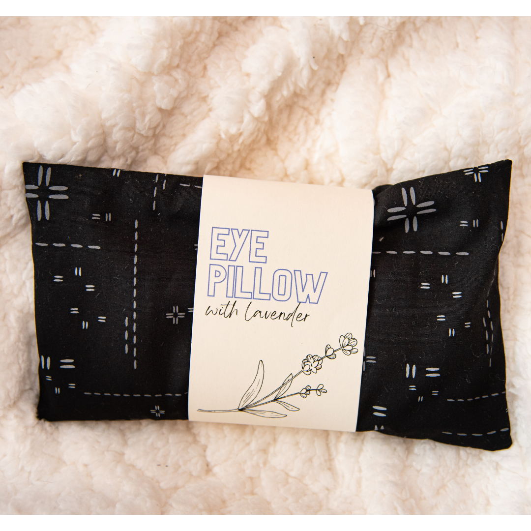 Two Birds Eco Shop - Wholesale Spa/Therapy Pillow - Weighted Aromatherapy Eye Pillow - Deco Stitch5