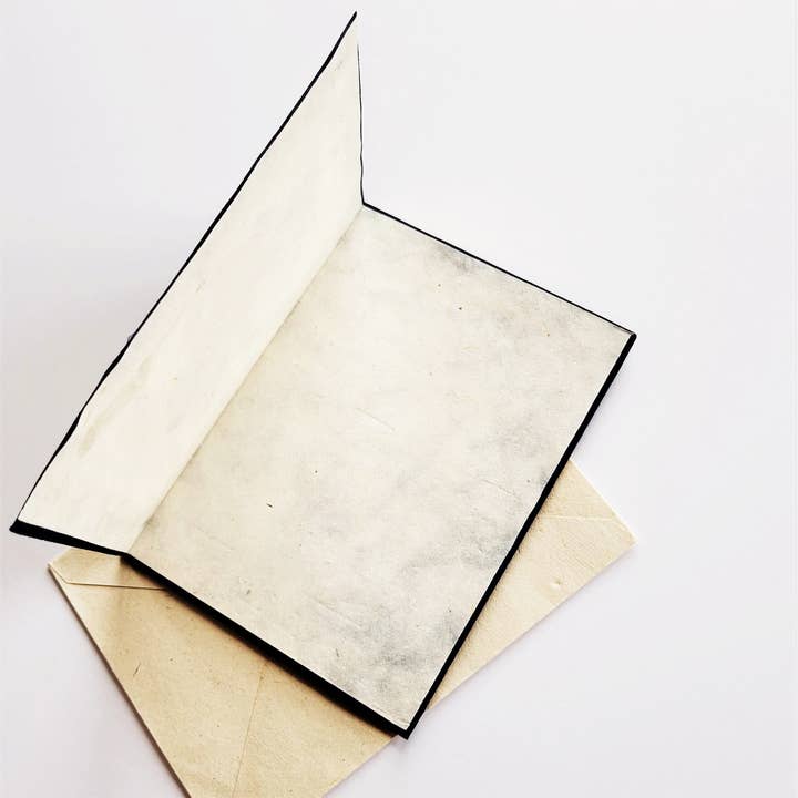 Eclectic Woodchuck - Wholesale Stationery/Notecard Set - Crocus Batik Note Card1