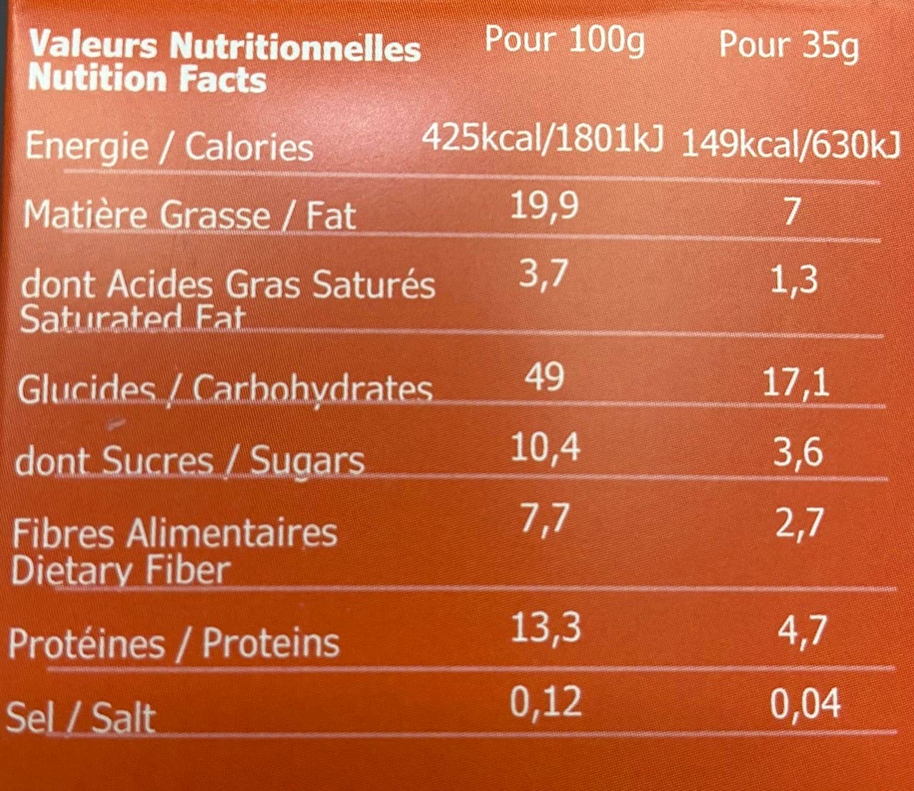 MIAM REPUBLIQUE – Engroshandel Granola – Økologisk granola med mandler og gojibær – 350 g4