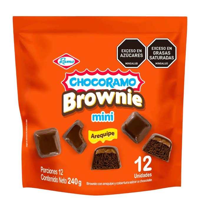 Brownie Chocoramo mini Caramel 12 Pack x20g Each for wholesale by JETa Imports