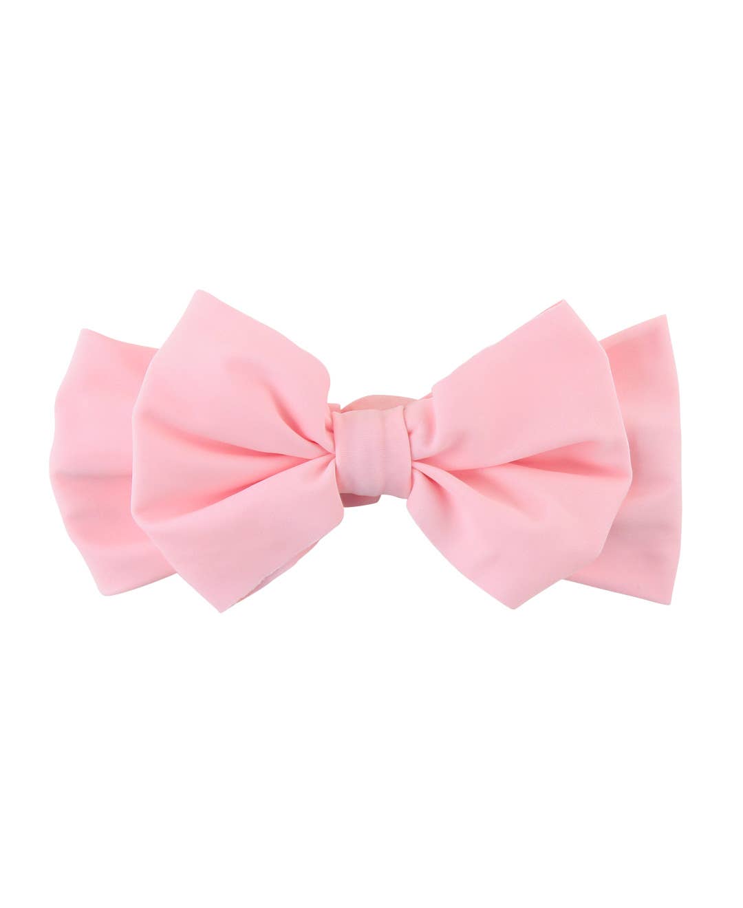 RuffleButts + RuggedButts - Wholesale Fashion Headband - Kids - Girls Pink Swim + Active Bow Headband6