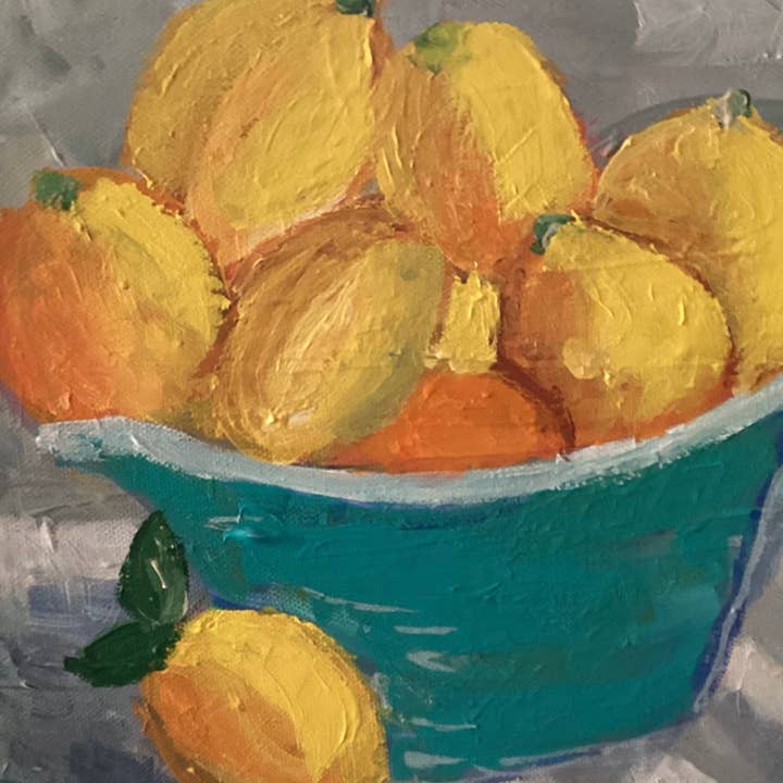 Making lemonade for wholesale by Art by MAM