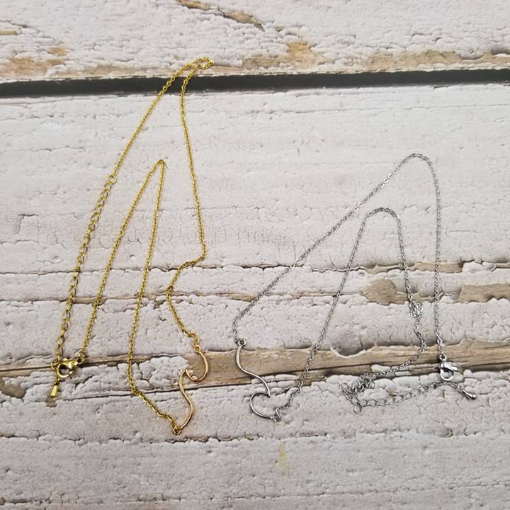 Treasure Wholesale - Wholesale Pendant/Charm Necklace - Sea Wave Necklace1