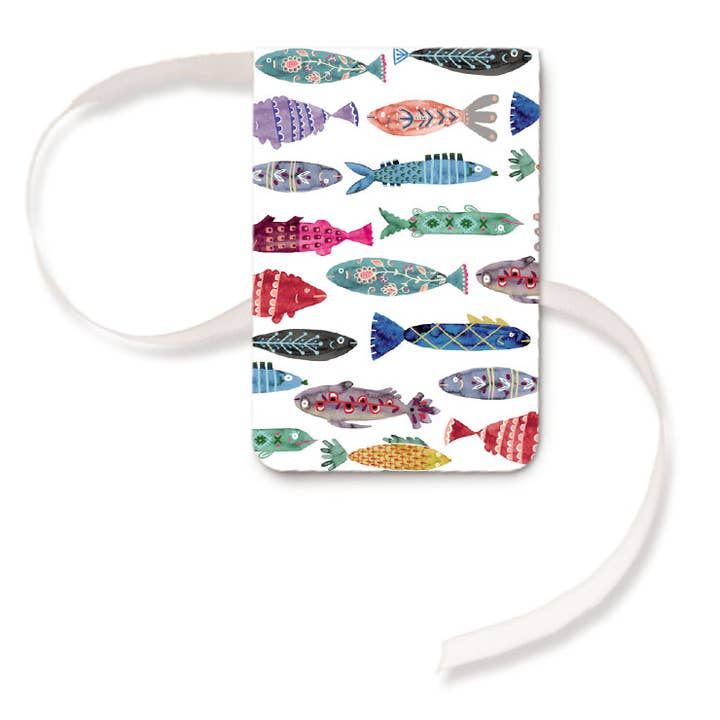Fish Flow Magnetic Ribbon Bookmark for wholesale by On The Bright Side