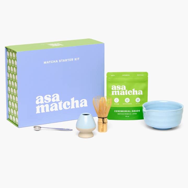 ASA | Coffret de démarrage Matcha - Matcha Cérémonial Bio & Outils pour la vente par ASA Matcha