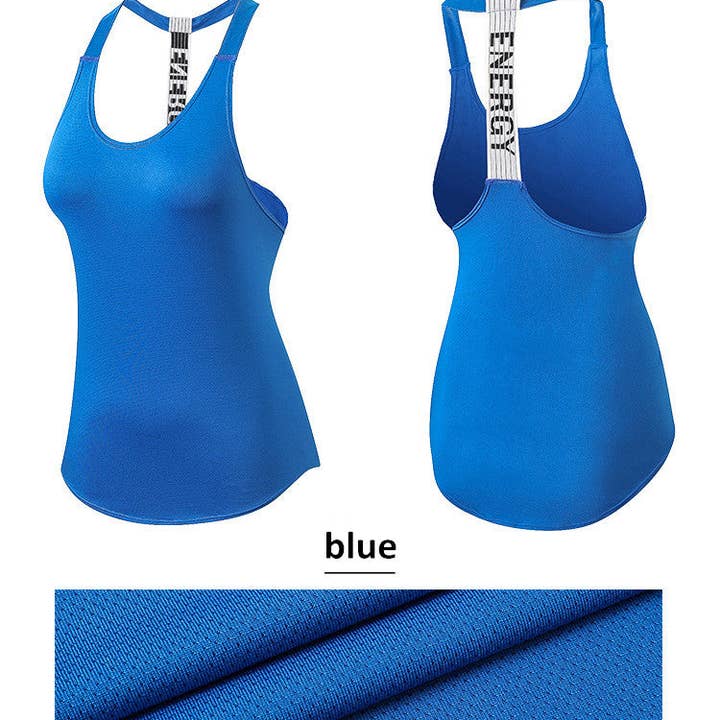 VIGOR - Wholesale Athletic top – Women′s - Women plus size Yoga Top Gym Sports girls Vest Sleeveless14