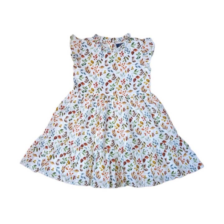 Autumn Leaves flæsekjole for engroshandel hos TukTuk Designs