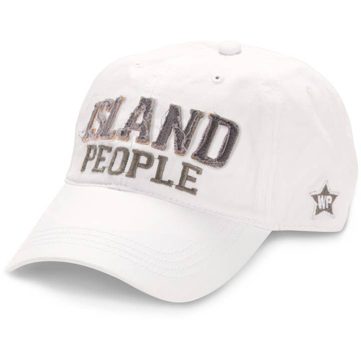 Island People - Dark Gray Adjustable Hat for wholesale by Pavilion