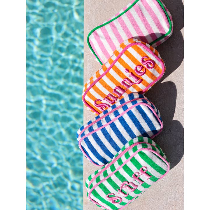 Shiraleah - Wholesale Pouch - Women's - CABANA STRIPE SMALL ZIP POUCH