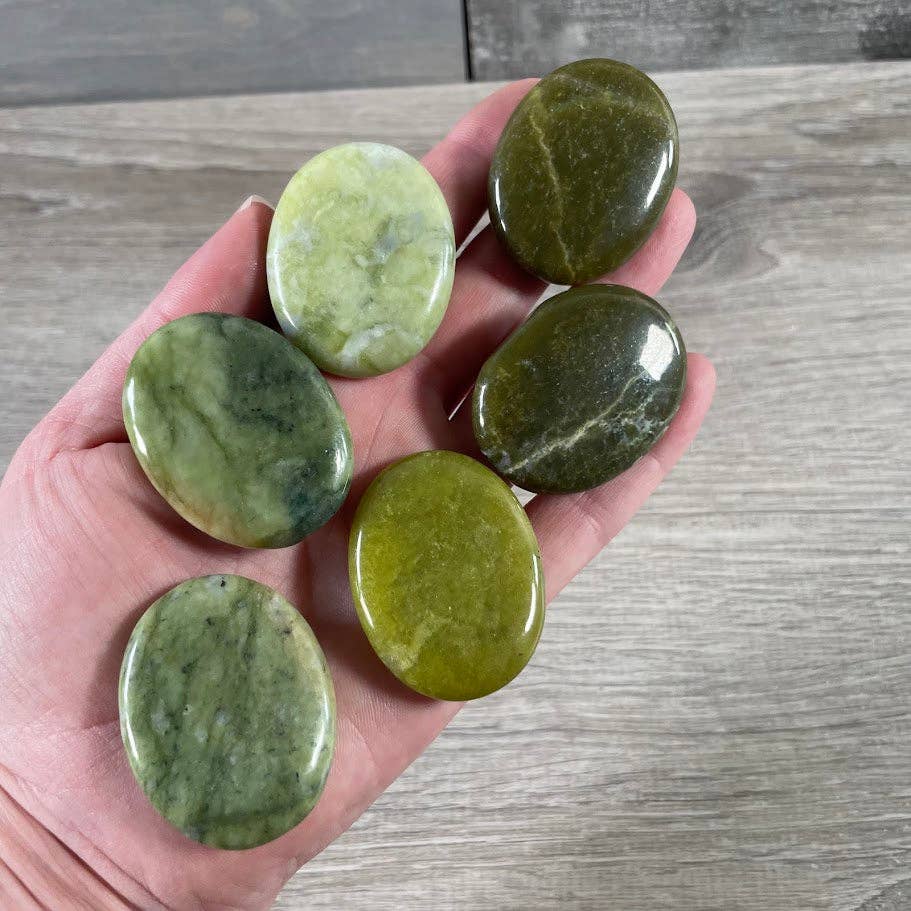 Keystone Crystals - Wholesale Spiritual Stone/Crystal - Gemstone Palm Stones 45mm – Bulk Crystal Supplies8