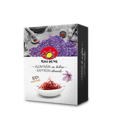 Plaza del sol - Wholesale Dried Spice - Saffron Threads with 4 Envelopes 240mg