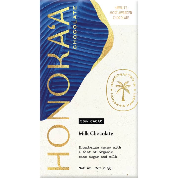 Milk Chocolate for wholesale by Honokaa Chocolate
