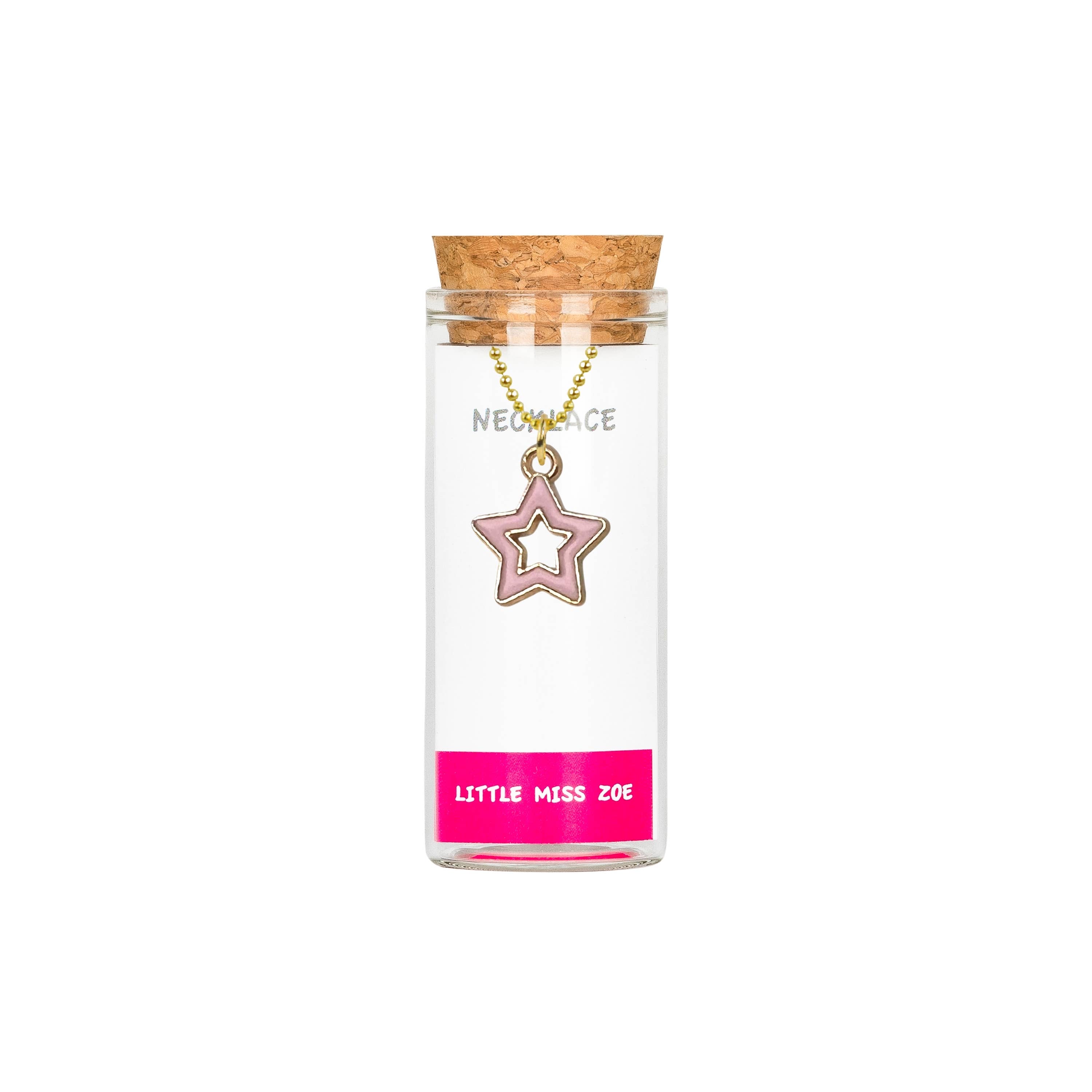 Little Miss Zoe - Wholesale Kids Necklace - Kids - Kids Charm Necklace in a glass bottle12