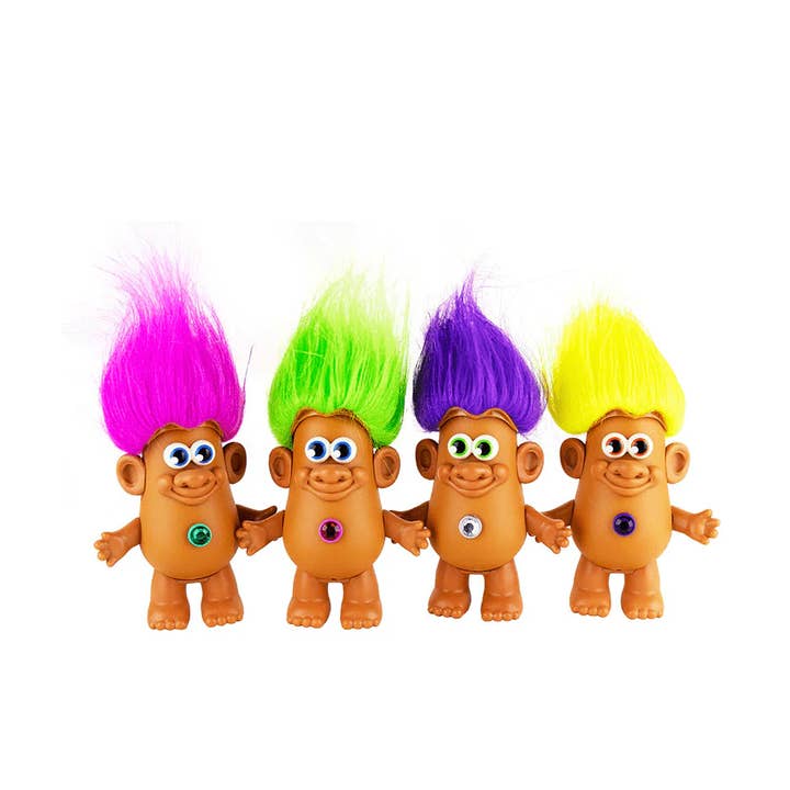 Super Impulse USA - Wholesale Toy Set - Kids - Poptater 4" Good Luck Trolls Assorted Collectable Figurines1