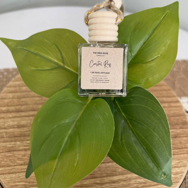 Difusor para coche Coastal Reef para venta al por mayor de The Wild Rose Candle Co.