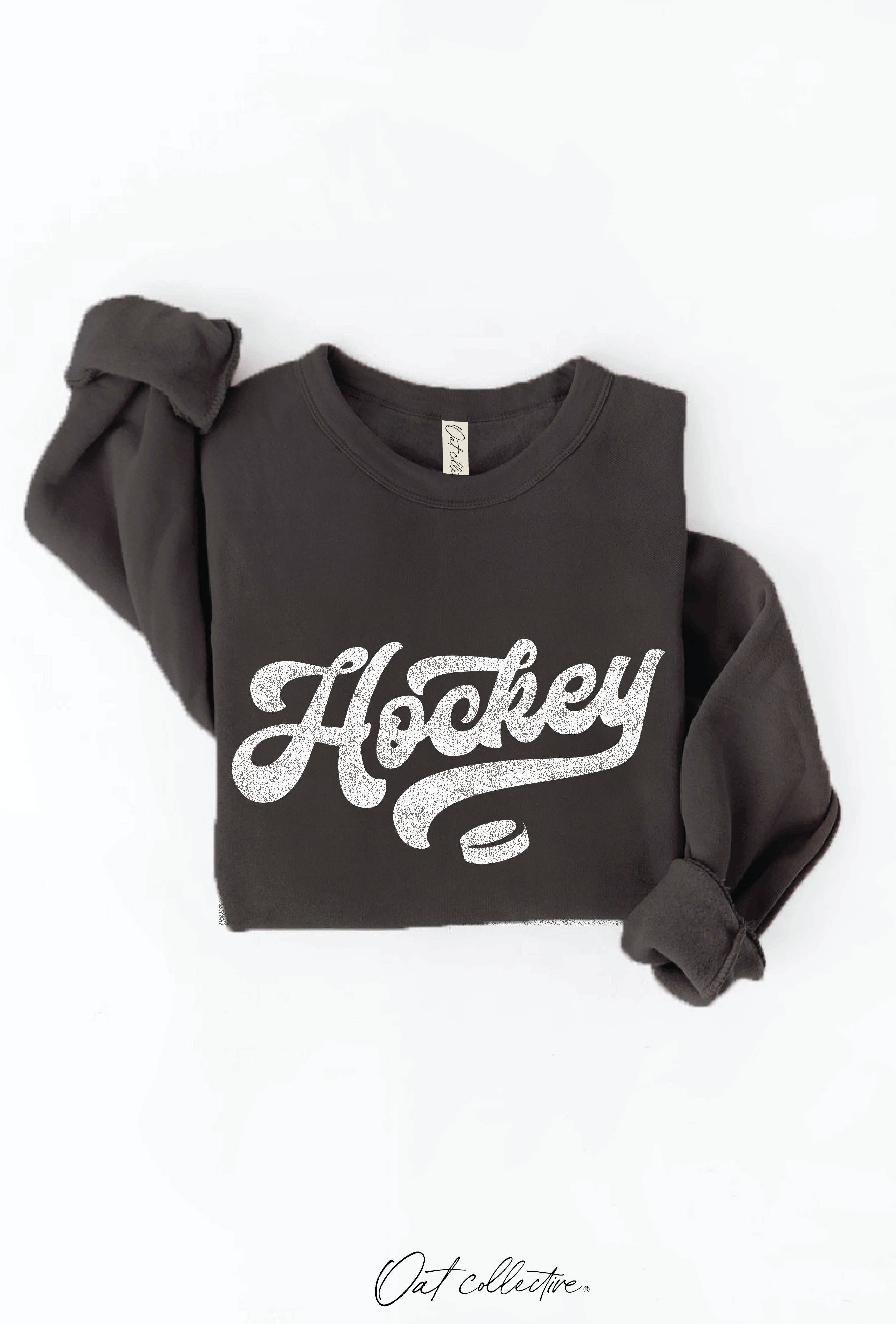 OAT COLLECTIVE - Vente Sweat-shirt à imprimés – femme - Chandail à motif HOCKEY4