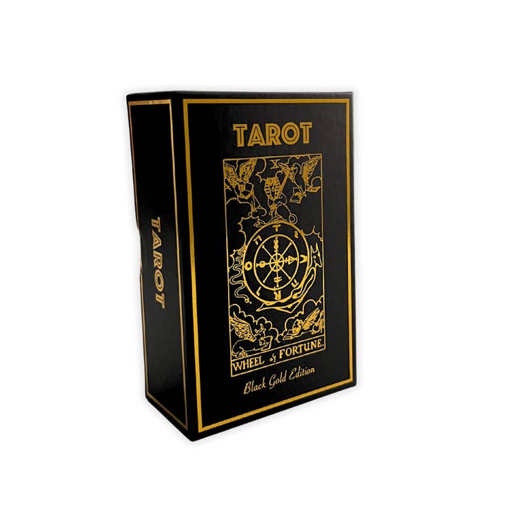 Vieux Monde – wholesale Tarot cards – Black Gold Tarot Deck | Classic Tarot Design and Gold Foil8