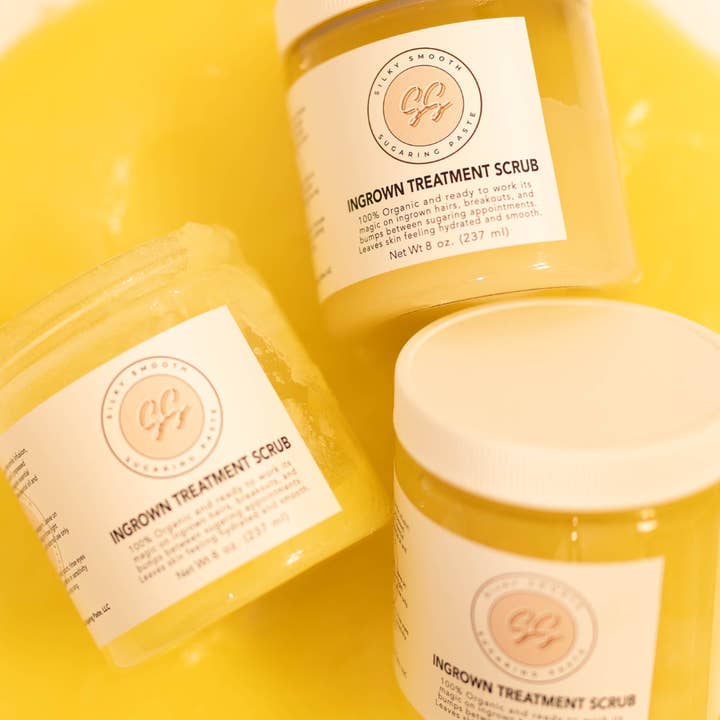 Silky Smooth Sugaring - Wholesale Body Scrub/Exfoliant - Ingrown Treatment Scrub2
