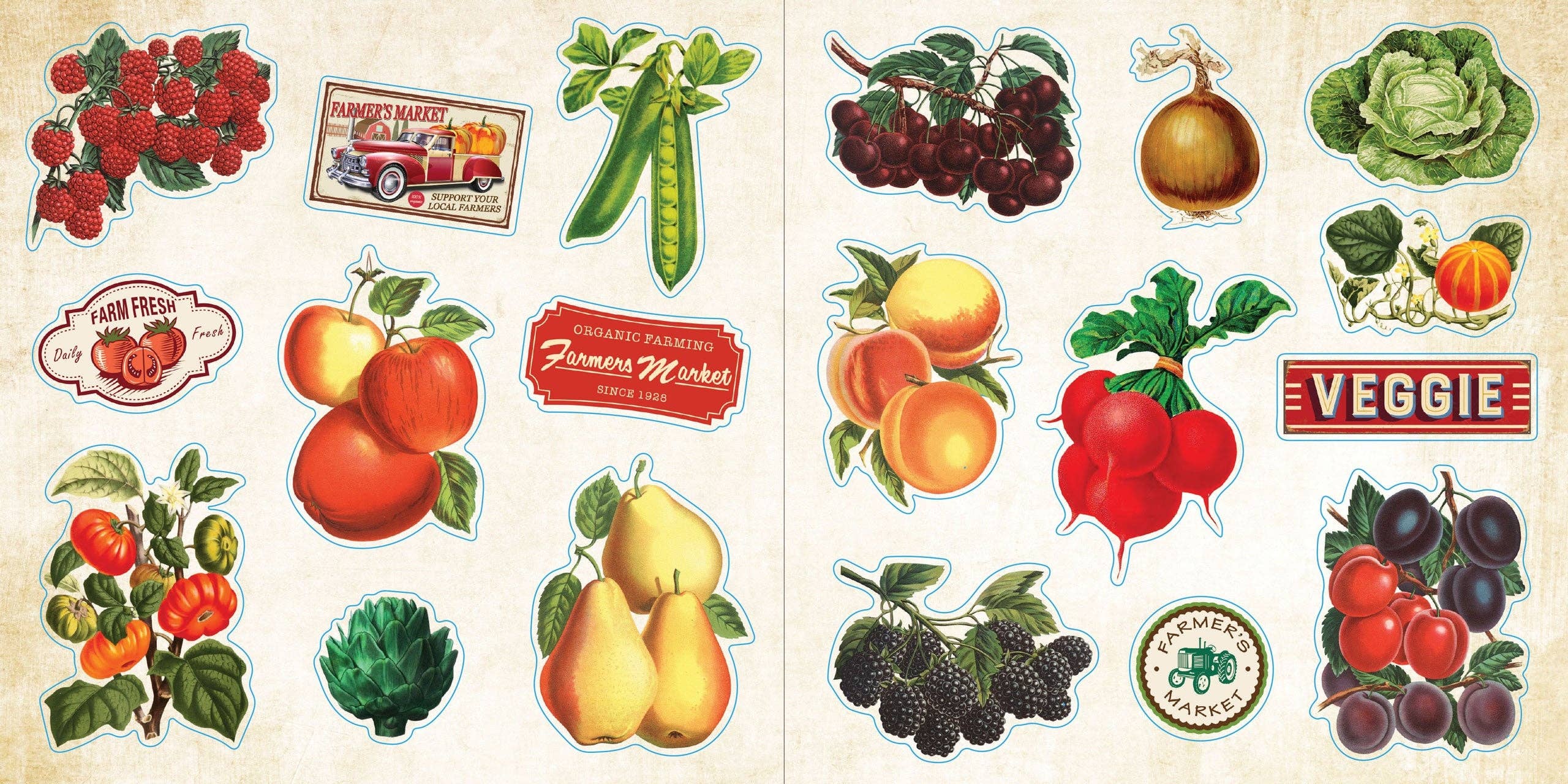 Peter Pauper Press - Wholesale Sticker - Loads of Ephemera! Sticker Book16