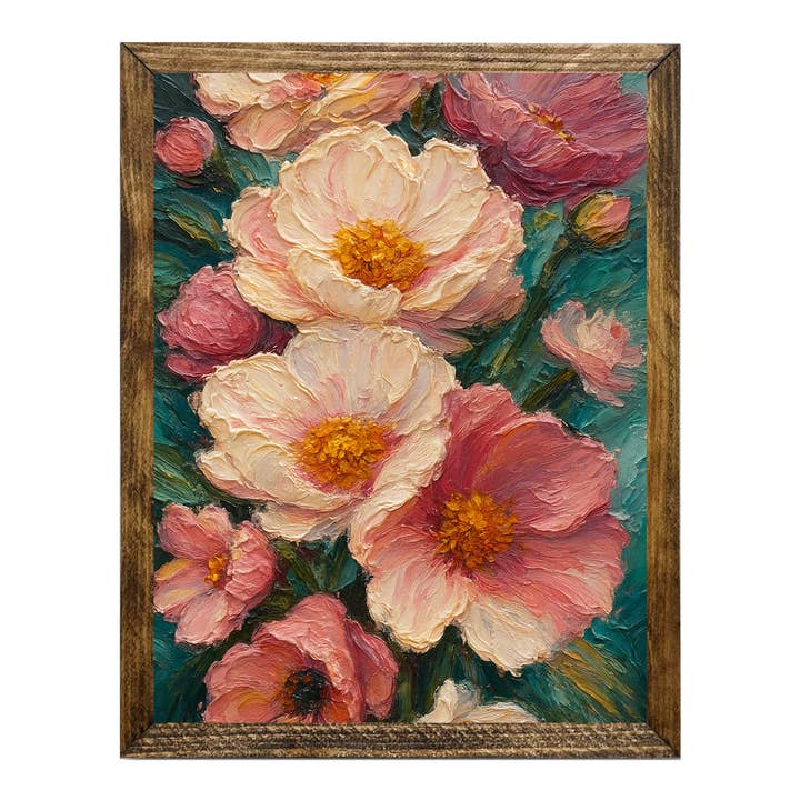 ARTISTIC SERIES TIMBERLAND-FLORAL OLJEMÅLNING för wholesale av Jarmz Designs