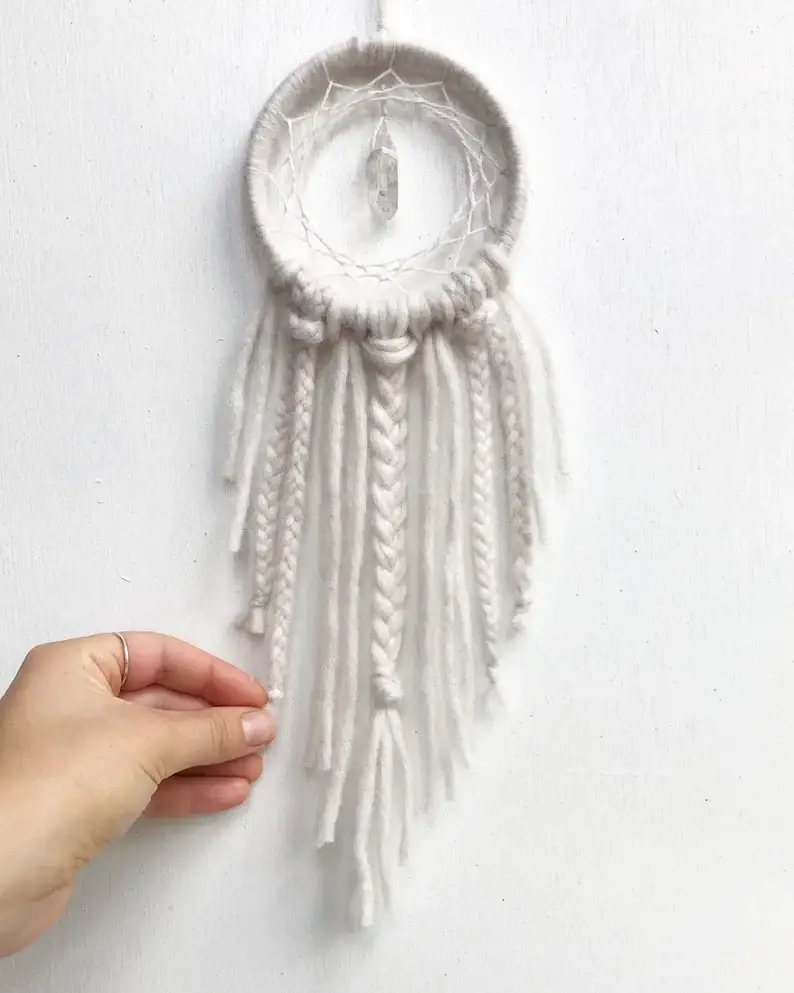 The Cosmic Workroom - Vendita all'ingrosso Acchiappasogni - Piccolo acchiappasogni con cristallo.1