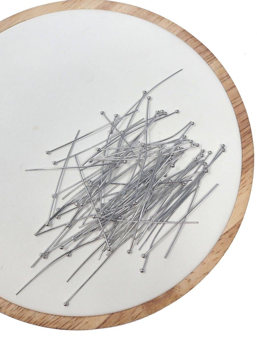 Aim Eternal - Wholesale Craft Supplies - Gold Eye Pin Open Eyepins Headpins 0.5mm (24 Gauge) by 25, 35, 45mm Jewelry Making Craft Supply DIY Finding L-548 L-554 L-5553