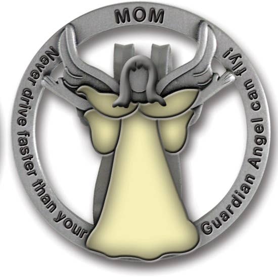 Abbey + CA Gift - Vente Breloque décorative pour voiture – unisexe - Clip de visière qui brille6