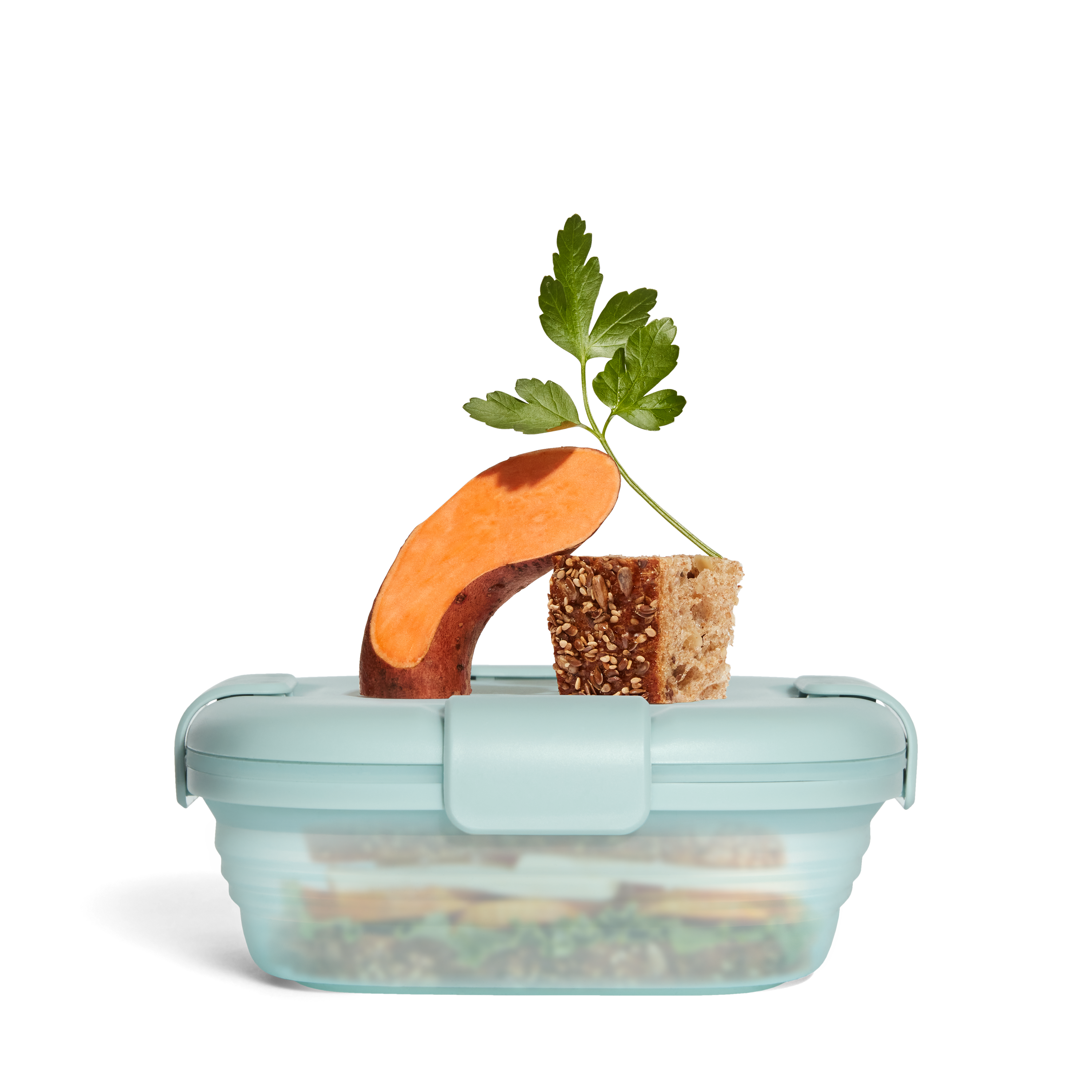 Stojo - Wholesale Lunch Bag/Box - 24oz Translucent Box - Collapsed Packaging17