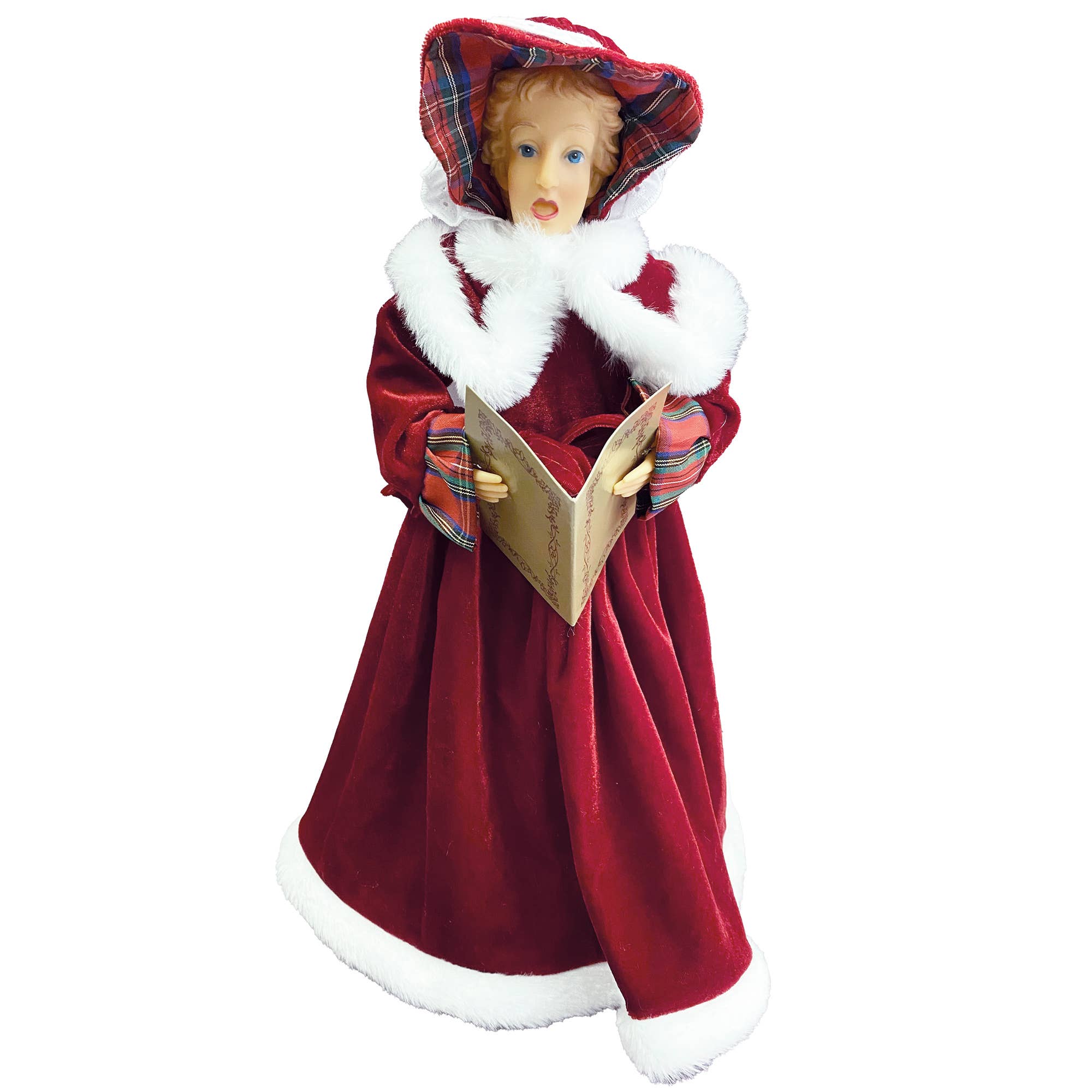 Santa’s Workshop Inc. - Wholesale Christmas Decoration - 15" To 18" Dickens Carolers, Set of 45