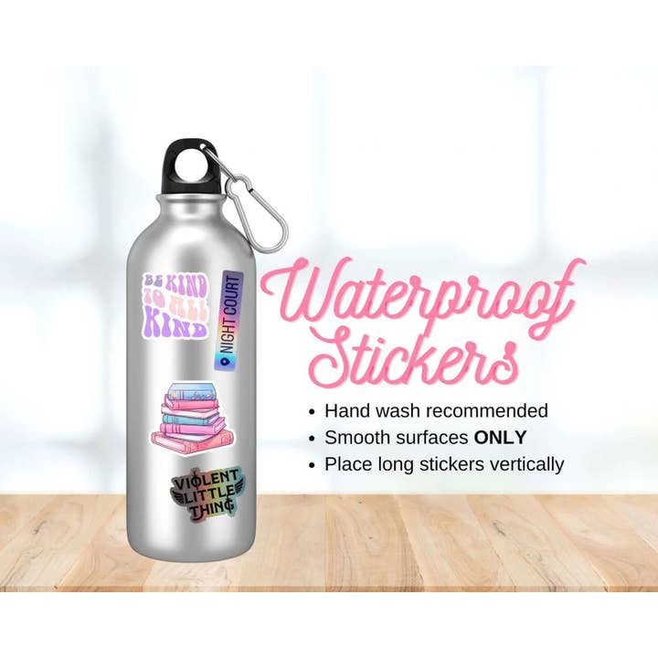 Bookish Queen - Wholesale Sticker - Spicy Book Lover - Funny Smutty Quotes