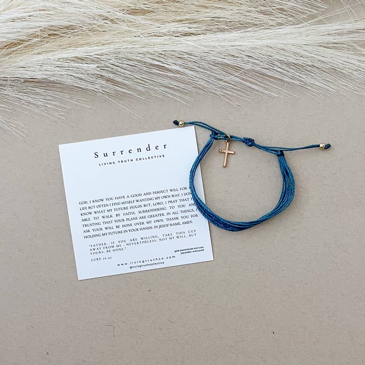 Living Truth Collective - Wholesale Woven/Braided Bracelet - Surrender1