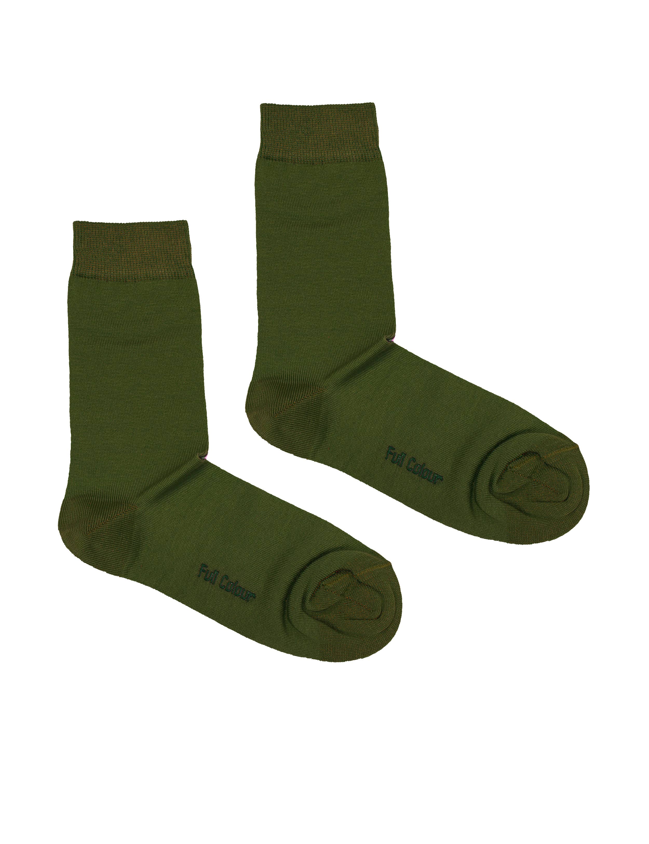 PLAIN MERCERIZED SOCK KHAKI GREEN for wholesale on Faire0