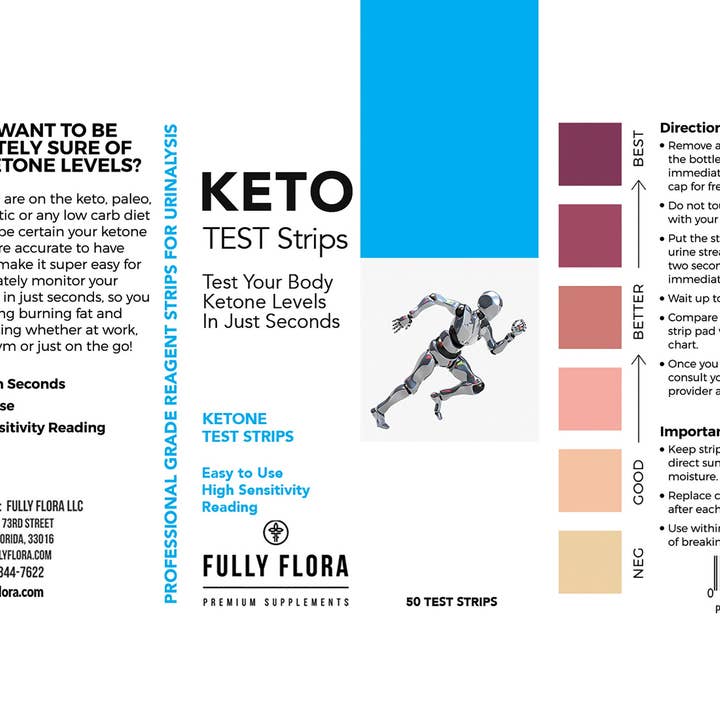 Totally Products - Wholesale Oral supplement/vitamin - Ketone Strips for Keto Diet2