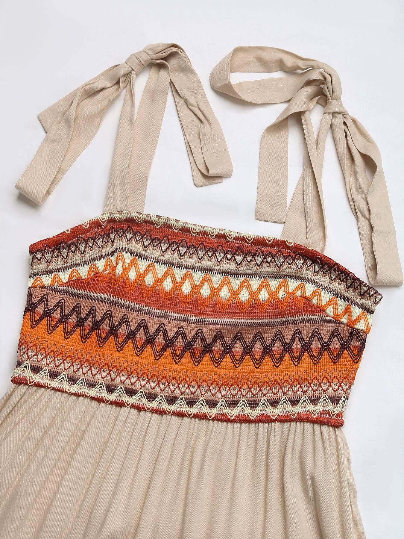 Lovesoft – Großhandel Kleid – Damen – Camisole A Saum Patchwork Kleid3