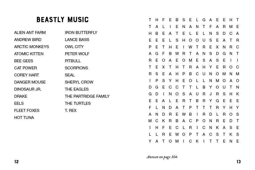 Hachette Book Group - Wholesale Puzzle - Adult - Sip & Solve Mini Word Search Puzzles by Trip Payne5