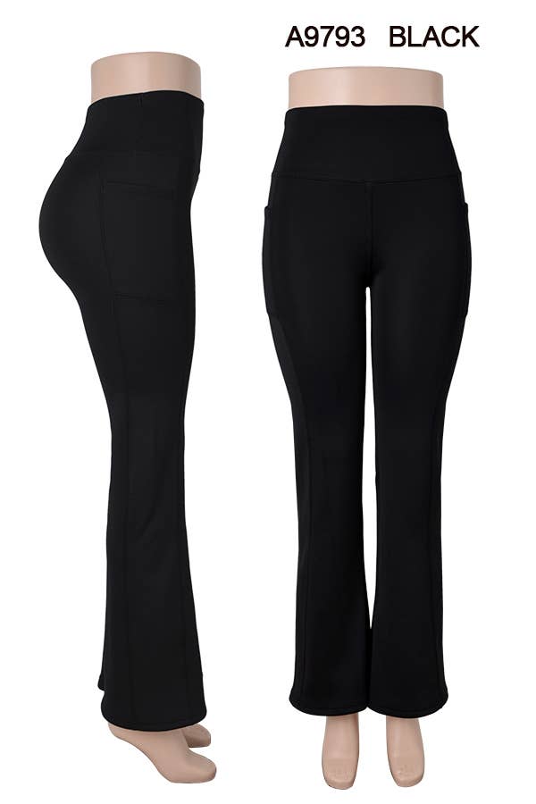 SSImport - Wholesale Pants - Women's - A9793 WINTER FLAIR PANTS FUR LINED W/ POCKETS MIX SIZE 12PCS11