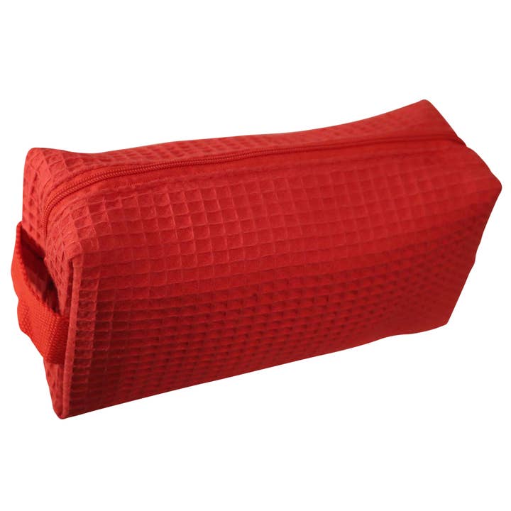 Alan Pendergrass Robes - Wholesale Makeup/Cosmetic Bag - Cotton Waffle Cosmetic Bag, Small6